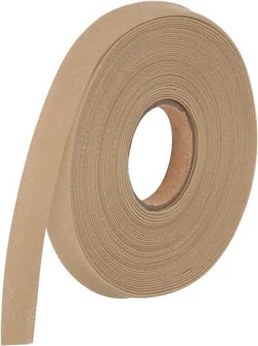Vista 149 de MECCANIXITY Cinta al bies de doble pliegue de 1 pulgada, cinta al bies de poliéster continua a granel para coser, costura, acolchado, dobladillo