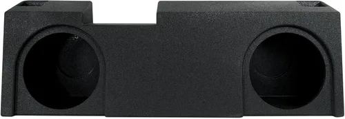 Vista 10 de QPower - Caja de subwoofer doble de 10 pulgadas para debajo del asiento, subcaja con puerto QBomb compatible con Chevy Silverado Crew y Double Cab
