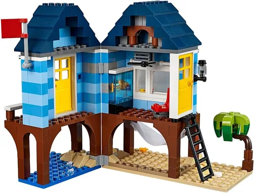 Vista 3 de Juguete para niños de vacaciones en la playa, 31063 Lego Creator