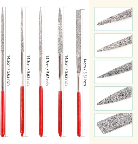 Vista 3 de Swpeet 26 piezas compatibles con Gundam Modeler Herramientas básicas con contenedor de plástico de servicio, kit profesional de repuesto