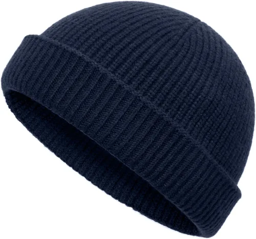 Vista 19 de vidsel Gorro de lana fina de pescador para hombres y mujeres, gorra de moda