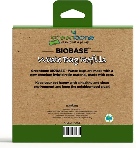 Vista 7 de Greenbone Bolsas ecológicas para excrementos de gatos o perros, a base de Natural