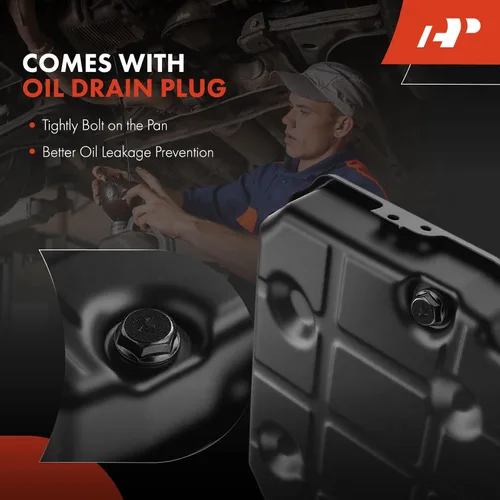 Vista 7 de A-Premium Cárter de aceite de transmisión con tapón de drenaje y junta compatible con Mercedes-Benz C230 C250 C280 C300 C350 y E250 E300 E350 E400