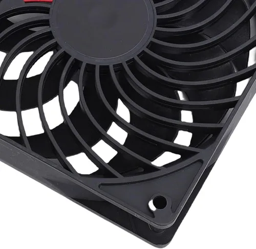 Vista 7 de Kit de ventilador de doble extractor alimentado por energía solar, circulación de aire eficiente para invernaderos, cobertizos, casas de mascotas
