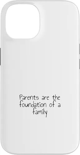 Vista 4 de iPhone 16 Parents are the foundation of a family Case