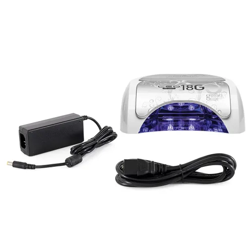 Vista 2 de Gelish 18G Classic LED Light - Professional Nail Curing Lamp for Home or Salon Use, Fast-Drying 36W, Corded, SafeLight™ Technology, Ergonomic