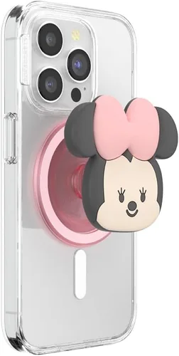 Vista 39 de PopSockets Agarre adhesivo para teléfono, soporte, soporte para teléfono, Disney - Mickey Cobweb