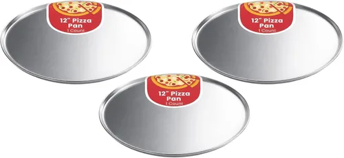 Vista 14 de Restaurantware Met Lux - Bandeja de cocina para pizza comercial de 10 pulgadas, 1 bandeja de cocina para pizza estilo cupé – Bandeja redonda