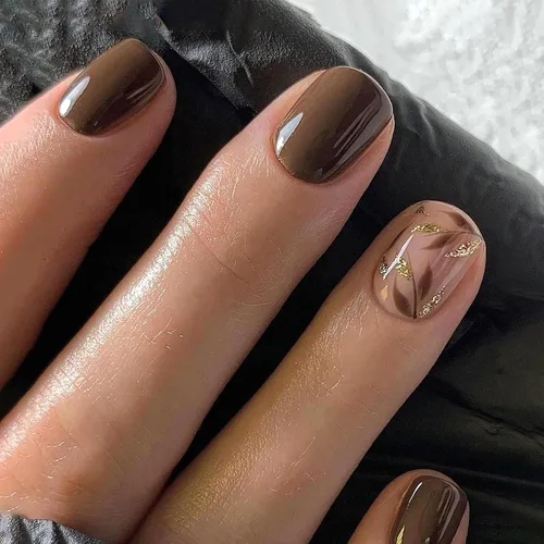 Vista 10 de Uñas Postizas Cuadradas Cortas con Diseños de Lazo 3D, Uñas Postizas de Leopardo con Punta Francesa, Uñas Adhesivas Brillantes, Uñas Acrílicas Nude