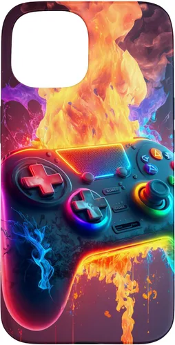 Vista 6 de Gamer Aesthetic Graphic Gaming Video Games Boys Funda para iPhone 17 para adolescentes y niños
