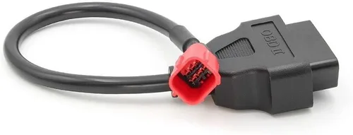 Vista 10 de eMoto Solution Cable OBDII universal para motocicleta, 3 pines, 4 pines, 6 pines a 16 pines, OBD OBD2, cable adaptador de diagnóstico