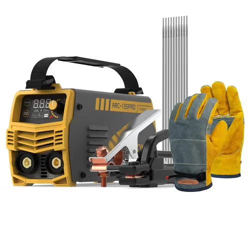 Vista 11 de TOOLIOM 135A Soldador de varilla mini 110V soldador MMA ARC máquina soldadora inversora CC con pantalla digital máquina de soldar portátil