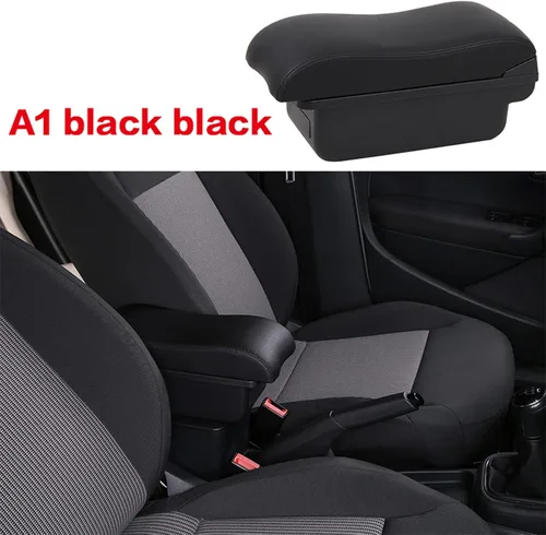 Vista 2 de Caja de reposabrazos de coche, para Renault Sandero Stepway, caja de almacenamiento de reposabrazos, modificación de accesorios interiores