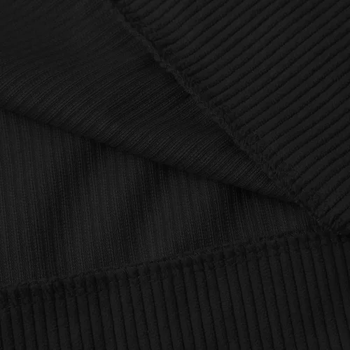 Vista 5 de HABEN Sudadera tipo polo de pana para hombre, estilo casual, estilo Henley, térmica, manga larga, cuello alto, ajustado, chaqueta táctica