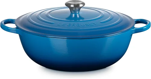 Vista 2 de Le Creuset Signature Horno de Chef de Hierro Fundido, 7.5qt, Marseille