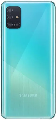 Vista 2 de Samsung Galaxy A51, 128GB, Prism Crush Blue - Desbloqueado (renovado)