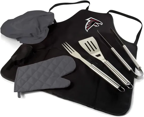 Vista 15 de Picnic TIME NFL BBQ Delantal Tote Pro Grill Set