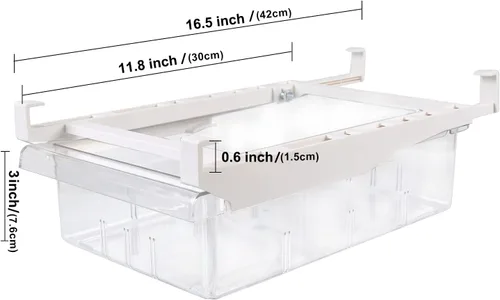 Vista 2 de Shopwithgreen - Recipiente organizador para refrigerador