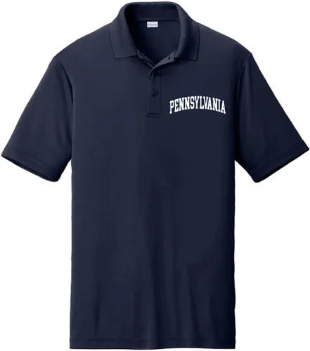 Vista 37 de State Sports Fan Wear Performance - Polo para hombre que absorbe la humedad Misuri