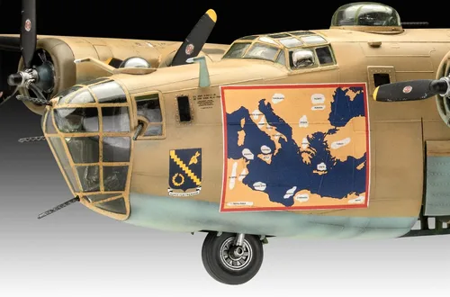 Vista 6 de Revell 03831 B-24D Liberator Kit de modelo de plástico sin construir/sin pintar a escala 1:48