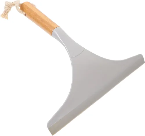 Vista 9 de GLEAVI Escobilla de ducha doméstica para puertas de vidrio de baño, escobilla de ventana con mango ergonómico, ideal para limpieza de rayas
