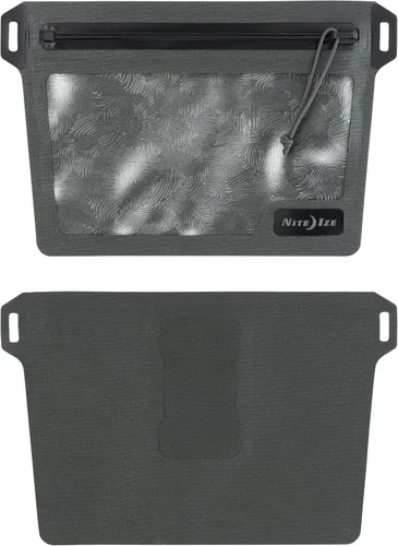 Vista 2 de Nite Ize Runoff - Bolsillo impermeable para pasaportes, teléfonos y artículos esenciales de viaje, bolsa seca con protección resistente para viajes