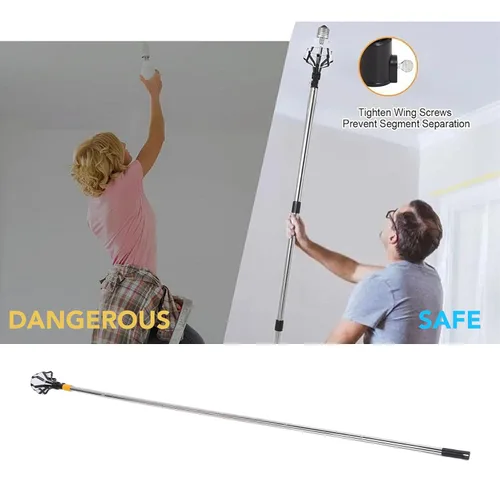 Vista 7 de Light Bulb Changer Light Bulb Removal Tool for High Ceilings Tall