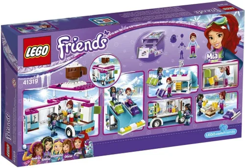 Vista 2 de LEGO Friends - Snow Resort - Furgoneta de chocolate caliente
