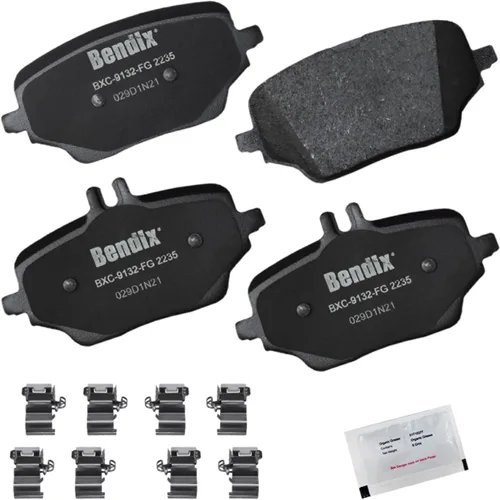 Vista 98 de Bendix Priority1 CFC154 - Juego de pastillas de freno de disco para Avanti II, Century, LeSabre, Regal, Riviera, chasis comercial, DeVille