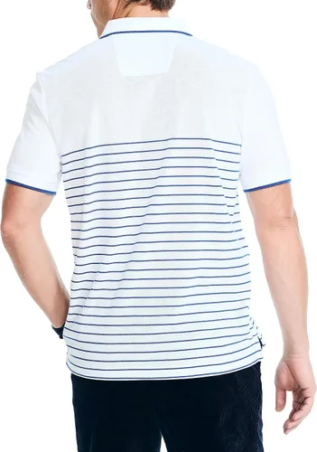 Vista 2 de Nautica Navtech - Polo de ajuste clásico a rayas para hombre