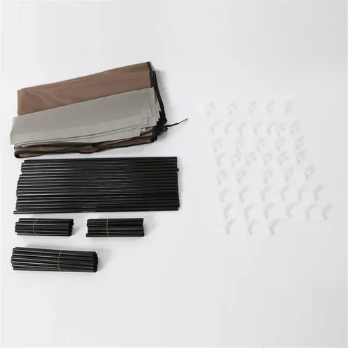 Vista 2 de Zapatero apilable de 6 niveles para botas y zapatos, organizador de almacenamiento ajustable de tela no tejida para zapatos, organizador
