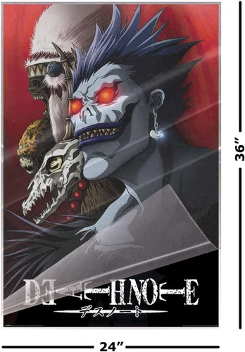 Vista 2 de POSTER STOP ONLINE Death Note - Manga Anime TV Show Poster (Shinigami) (Size: 24" x 36") (Laminated Poster)