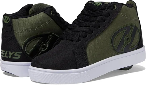 Vista 5 de Heelys Racer 20 Mid - Negro/Blanco/Rojo/Amarillo Flame