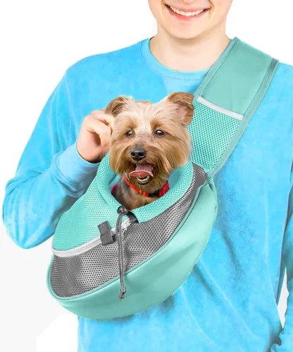 Vista 10 de Cuddlissimo! Portaequipajes para mascotas - Tamaño cuidadosamente calculado para cachorros y gatos de raza taza de té y juguete (menos de 6 libras)