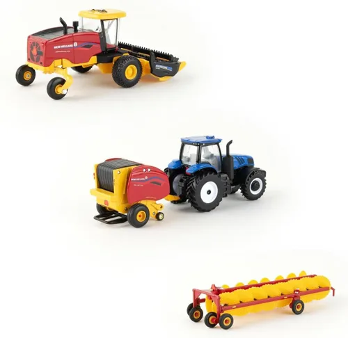 Vista 5 de ERTL 1/64 New Holland Haying Set ERT13993