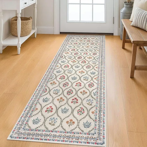 Vista 70 de KILOCOCO Alfombra marroquí pequeña, de 2 x 3 pies, color negro/dorado, súper suave, lavable, para interiores, vintage, lavable, antideslizante