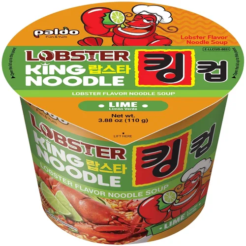 Vista 4 de PALDO FUN & YUM - Taza de fideos Ramyun con tapa King (3.88 oz) (paquete de 4)
