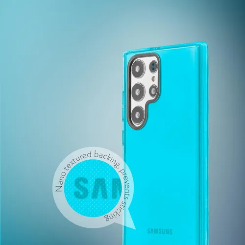 Vista 5 de SteepLab Funda de barrera para Samsung Galaxy S23 Ultra (pantalla de 6.8 pulgadas), funda absorbente de impactos con protección completa contra