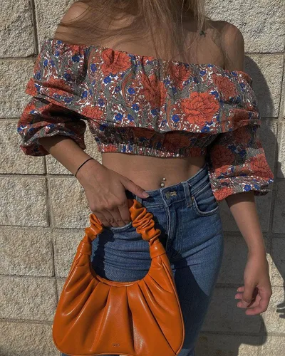 Vista 3 de JW PEI Bolso Hobo fruncido Gabbi para mujer