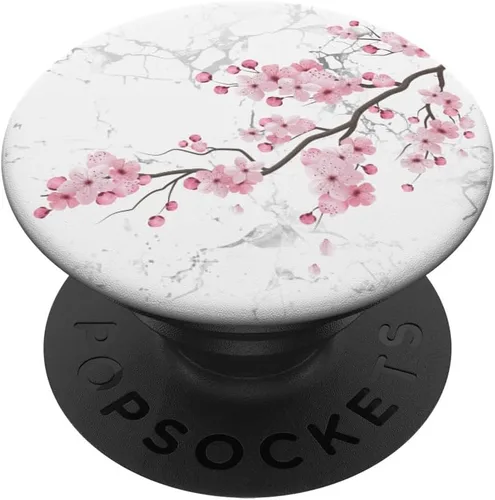 Vista 7 de Sakura Floristería Rosa Flor Japón Regalo Floral Flor de Cerezo PopSockets MagSafe PopGrip para iPhone