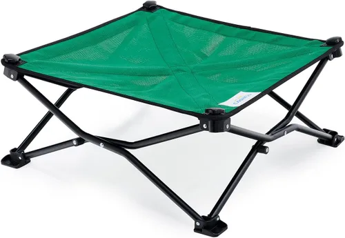 Vista 17 de Coolaroo On-The-Go Cama Elevada para Perros - Cama Plegable Emergente de Viaje para Perros con Tela Transpirable, Resistente a la Humedad, Bolsa