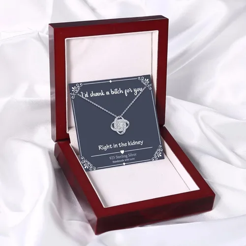 Vista 2 de Collar de regalo para mujeres y niñas, collar de plata de ley 925, joyería para mamá, hija, tía, abuela, esposa, hermana, novia, día de la madre