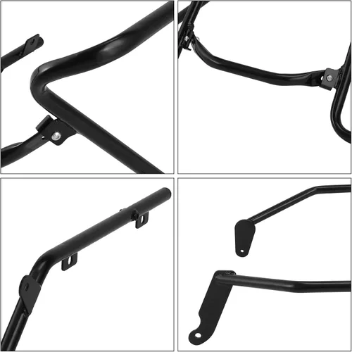 Vista 9 de TCT-MOTORPARTS Bolsa de sillín dura para alforja de conversión de hardware para Harley 2018-2025 Softail Fat Boy Breakout