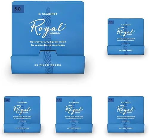 Vista 4 de Rico Royal cañas para clarinete Bb