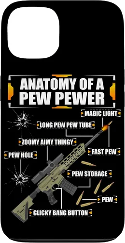 Vista 7 de Anatomy of a Pew Pewer - Carcasa para iPhone 17