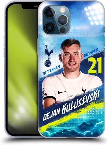 Vista 47 de Head Case Designs Officially Licensed Tottenham Hotspur F.C. Cristian Romero 2023/24 First Team Gel Case [Military Grade] Compatible with Apple