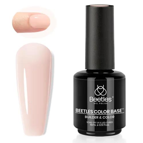 Vista 25 de Beetles Gel Polish Capa superior de gel que no se limpia de larga duración A-transparente-1