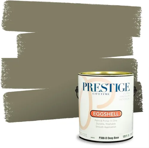 Vista 141 de Prestige Paints - 2 en 1, pintura base y pintura de exterior, E100-N-735BM