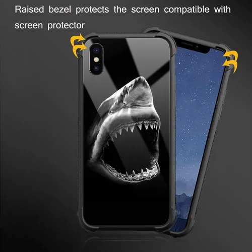 Vista 35 de Funda compatible con iPhone XR, diseño de elefantes africanos para niñas, diseño de patrón a prueba de golpes, antiarañazos, carcasa trasera