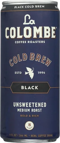 Vista 9 de La Colombe Café prensado en frío negro puro, 9 onzas líquidas